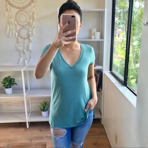 babyme Tops - SADIE in Dark Aqua